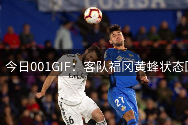 今日001GIF：客队福冈黄蜂状态回暖，进攻转化效率高